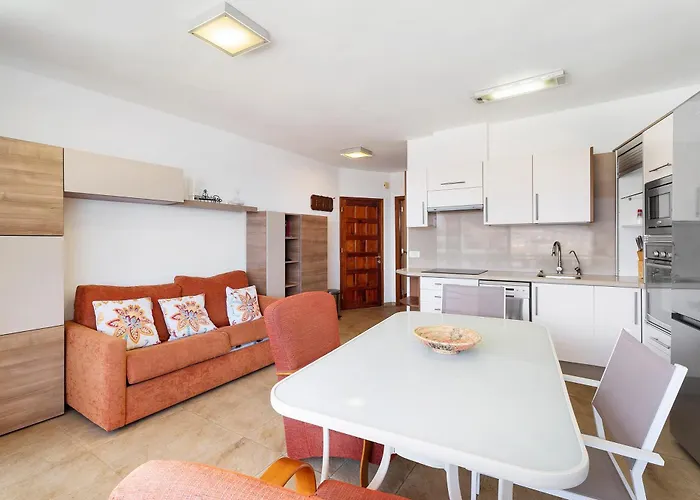 아파트 Bonito Arenas Negras Sea View 푸에르토 데 산티아고